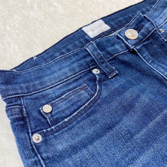 Hudson Jeans Crop Krista Super Skinny Dark Wash Size 27 - Picture 6 of 9